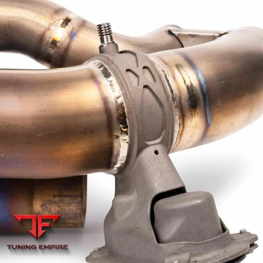 FABSPEED PORSCHE 992 TWIN TURBO/TWIN TURBO S HELICAL VALVETRONIC TITANIUM EXHAUST SYSTEM (2021+)