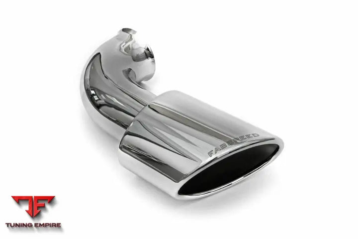 FABSPEED PORSCHE 993 TWIN TURBO MUFFLER BYPASS PIPES WITH TIPS (1995-1998)