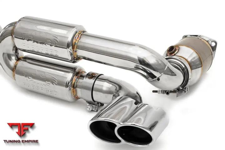 FABSPEED PORSCHE 996 TURBO SUPERSPORT 70MM X-PIPE EXHAUST SYSTEM (2000-2005)