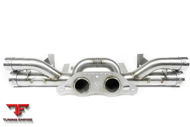 FABSPEED PORSCHE 997.2 GT3/GT3 RS CENTER MUFFLER BYPASS PIPE (2010-2011)