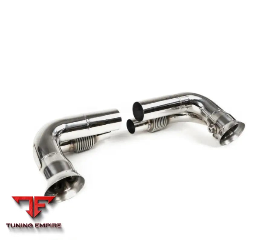 FABSPEED PORSCHE 997.2 GT3/GT3 RS SIDE MUFFLER BYPASS PIPES (2010-2011)