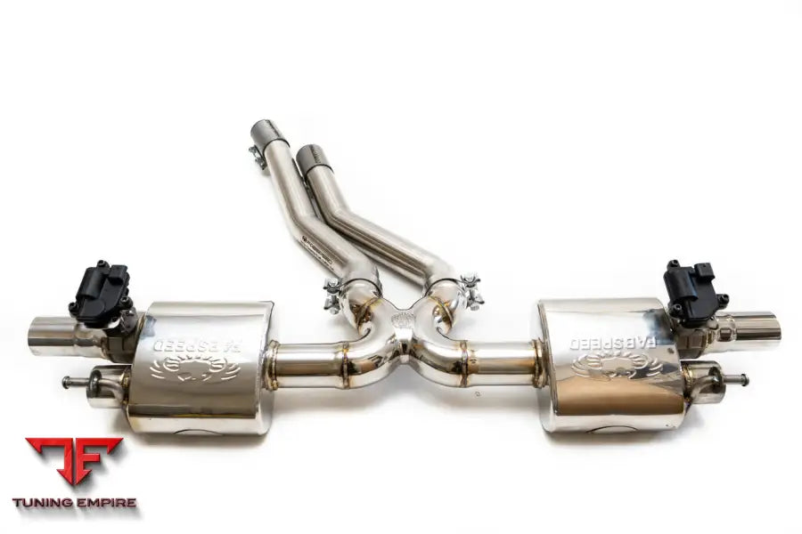 FABSPEED PORSCHE E3 CAYENNE S 2.9L TURBO VALVETRONIC EXHAUST SYSTEM