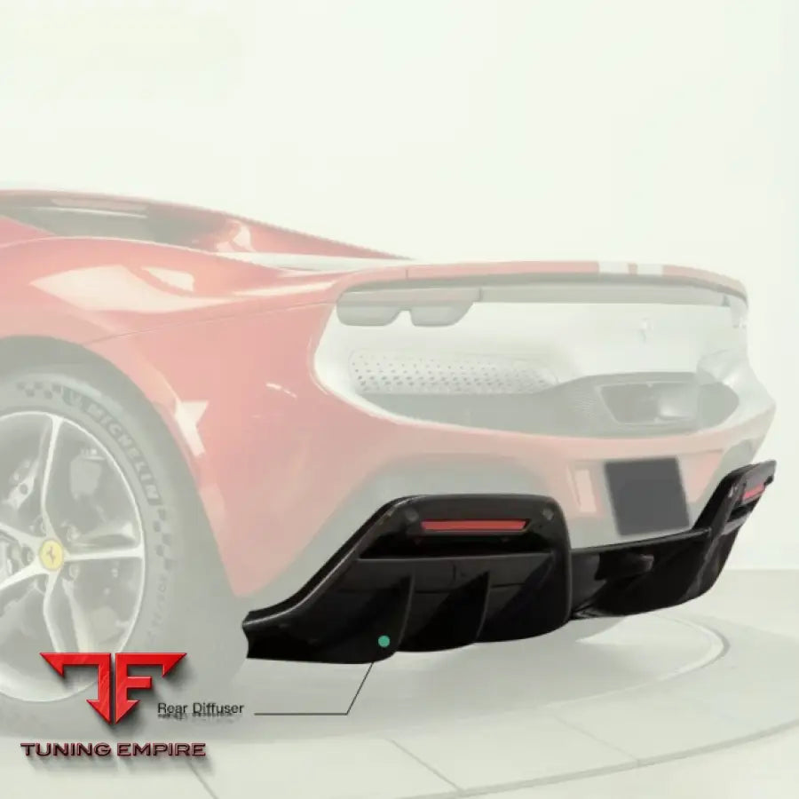 FERRARI 296 GTB OEM DRY CARBON FIBER BODY KIT