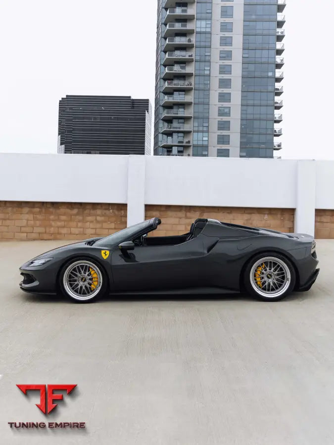 FERRARI 296 GTB FORGED WHEELS AND EXHAUST SYSTEM