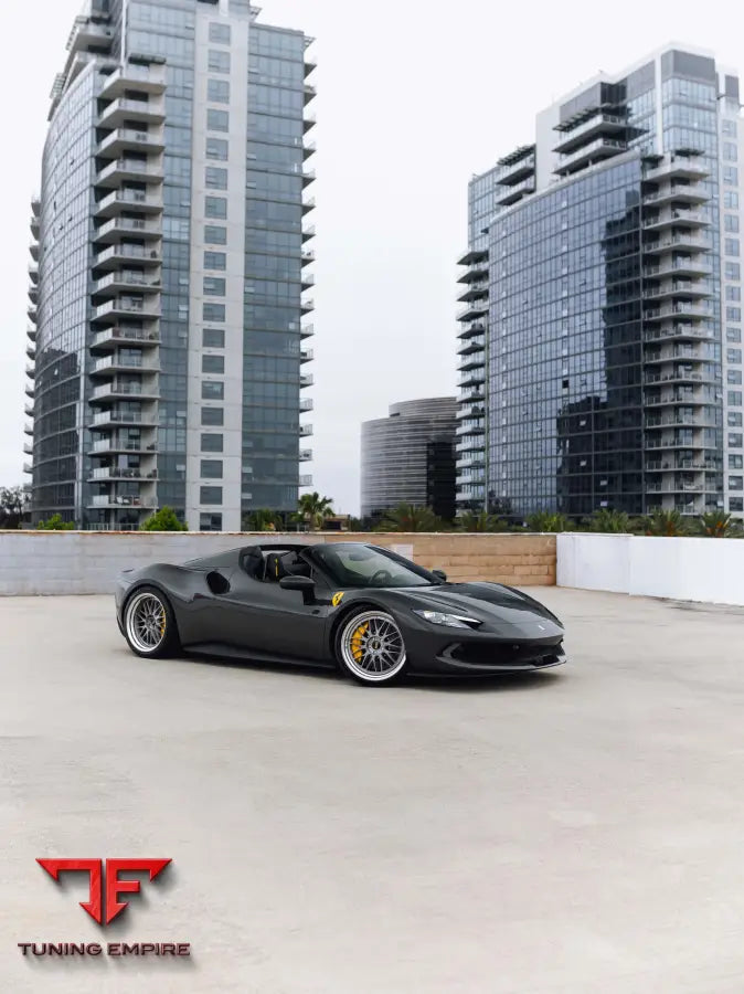 FERRARI 296 GTB FORGED WHEELS AND EXHAUST SYSTEM