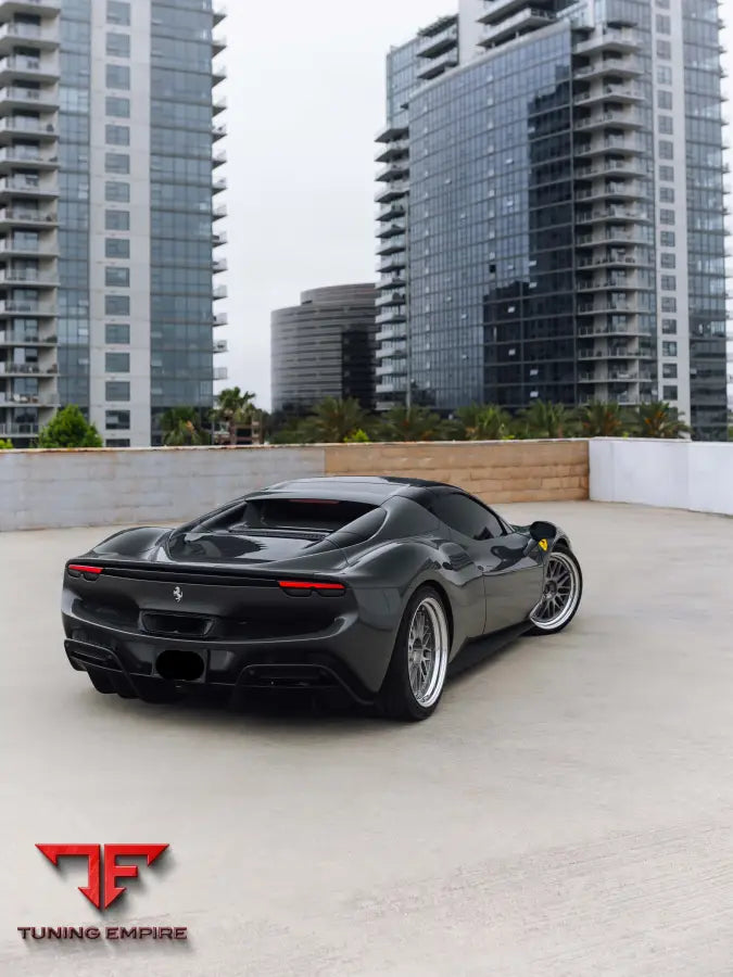 FERRARI 296 GTB FORGED WHEELS AND EXHAUST SYSTEM