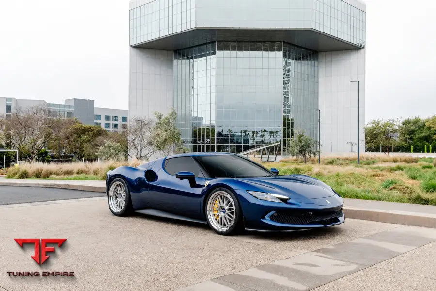 FERRARI 296 GTB FORGED WHEELS AND EXHAUST SYSTEM