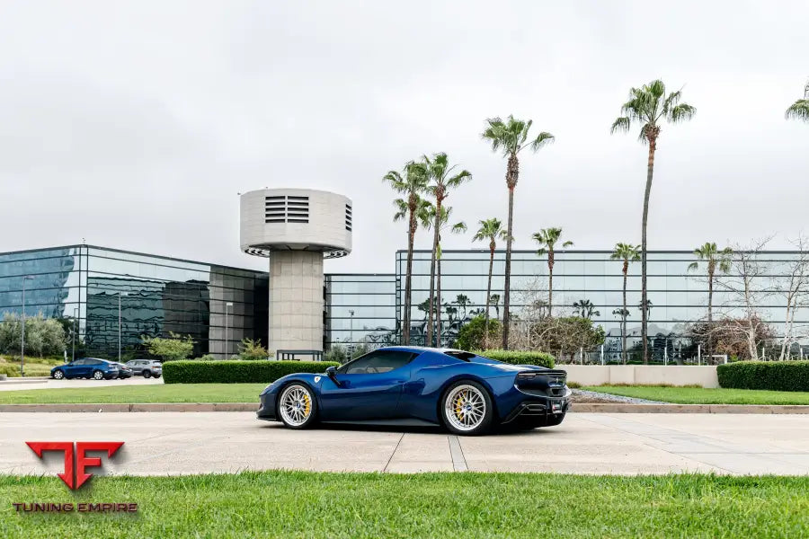 FERRARI 296 GTB FORGED WHEELS AND EXHAUST SYSTEM