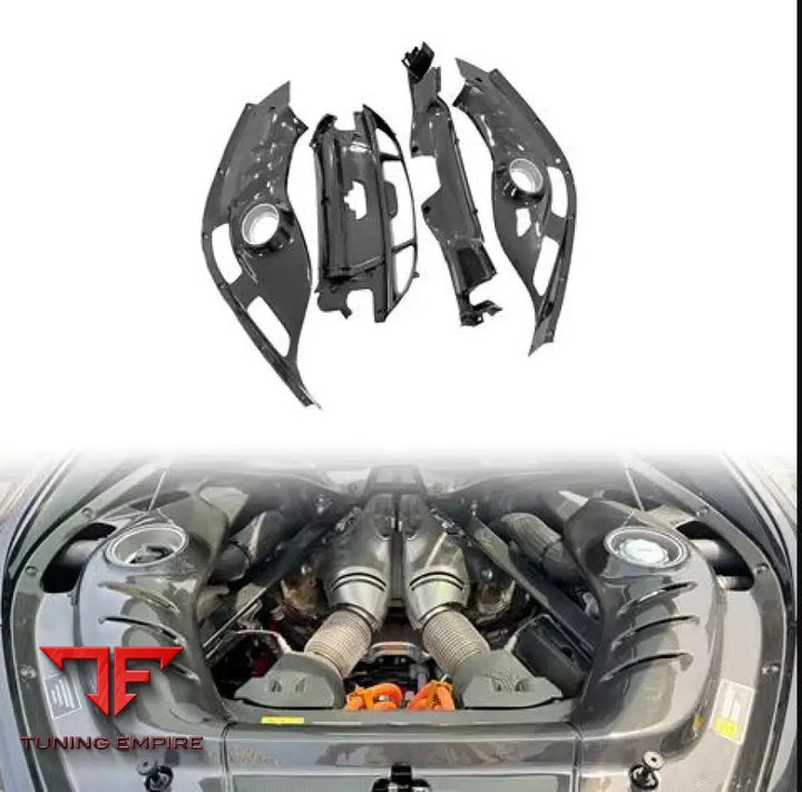 FERRARI 296 GTS GTB DRY CARBON PARTS
