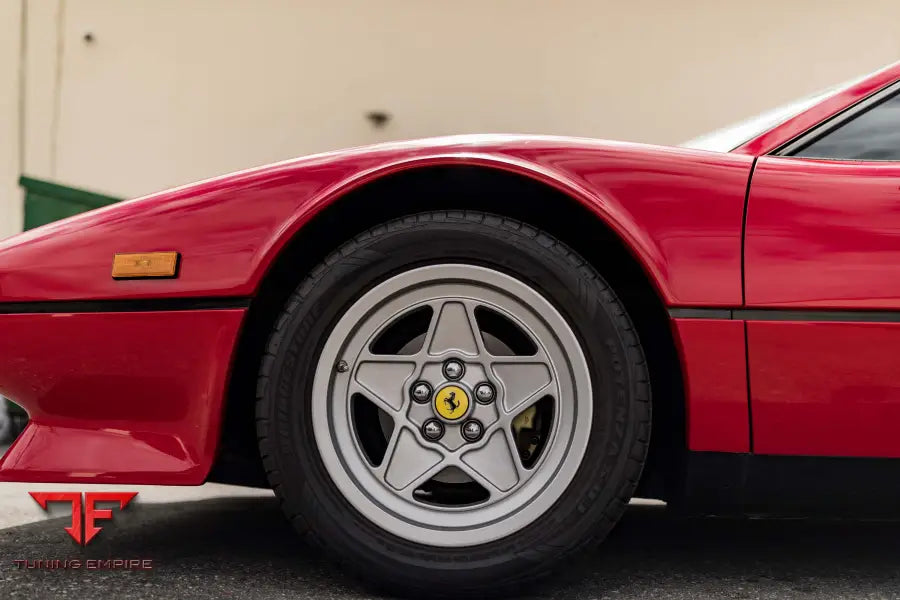 FERRARI 308 GTB FORGED WHEELS AND EXHAUST SYSTEM