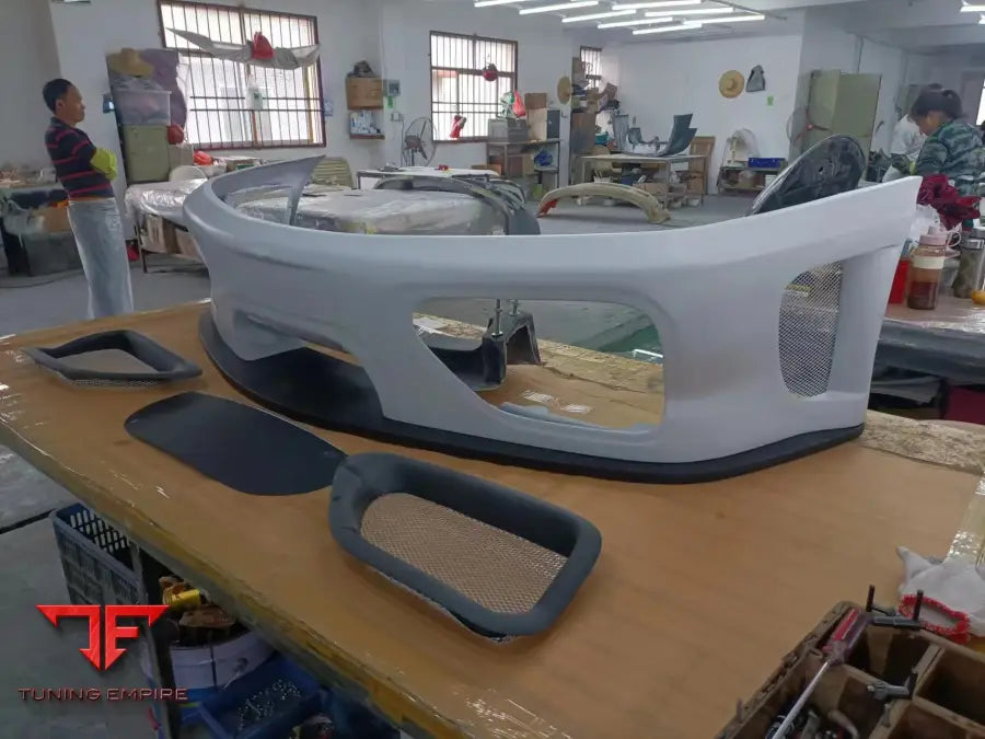 FERRARI 360 GT STYLE FRONT BUMPER WITH LIP SPOILER