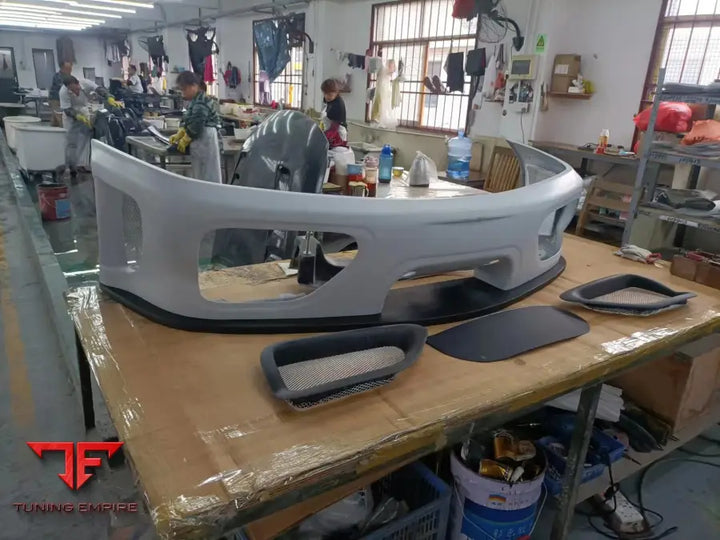 FERRARI 360 GT STYLE FRONT BUMPER WITH LIP SPOILER