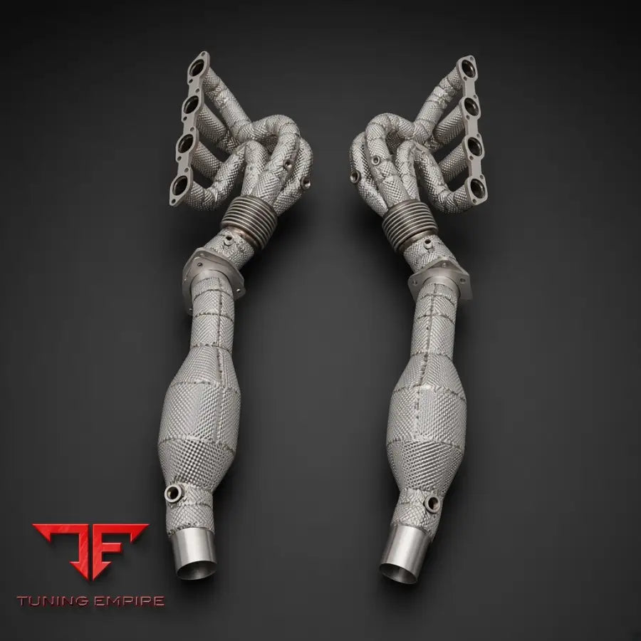 FERRARI 360 HEADERS + DOWNPIPES + VALVED EXHAUST