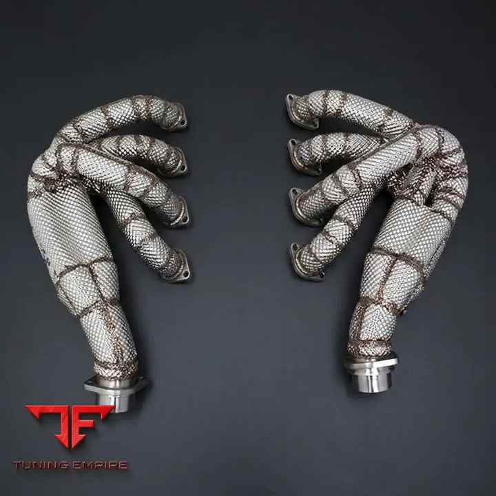 FERRARI 360 HEADERS + DOWNPIPES + VALVED EXHAUST