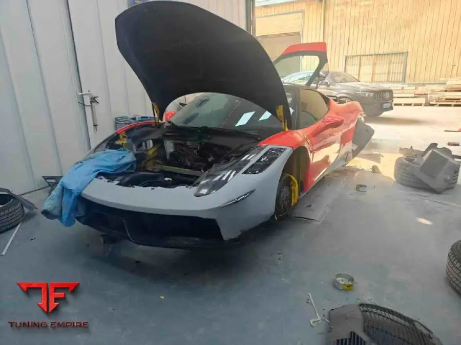 Ferrari 458 2010-2016 Conversion Carbon Body Kit Upgrade To Speciale 2013-2016