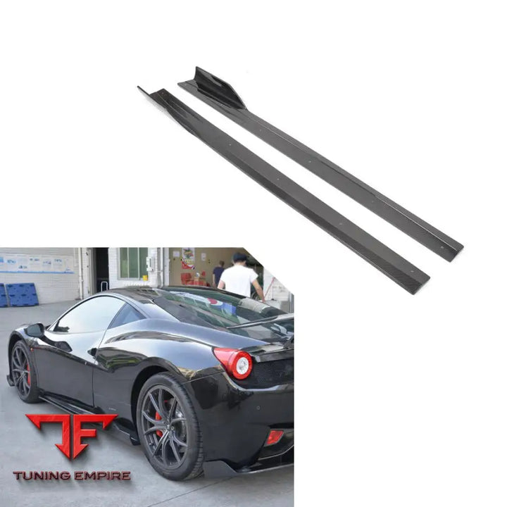 FERRARI 458 AERODYNAMIC PARTS