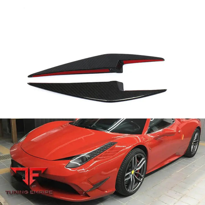FERRARI 458 AERODYNAMIC PARTS