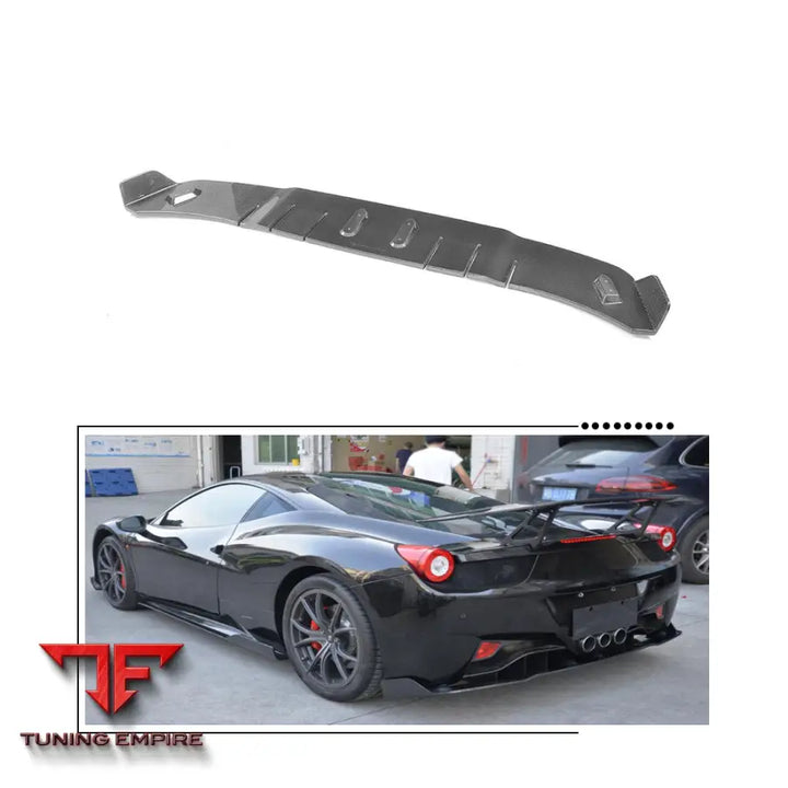FERRARI 458 AERODYNAMIC PARTS