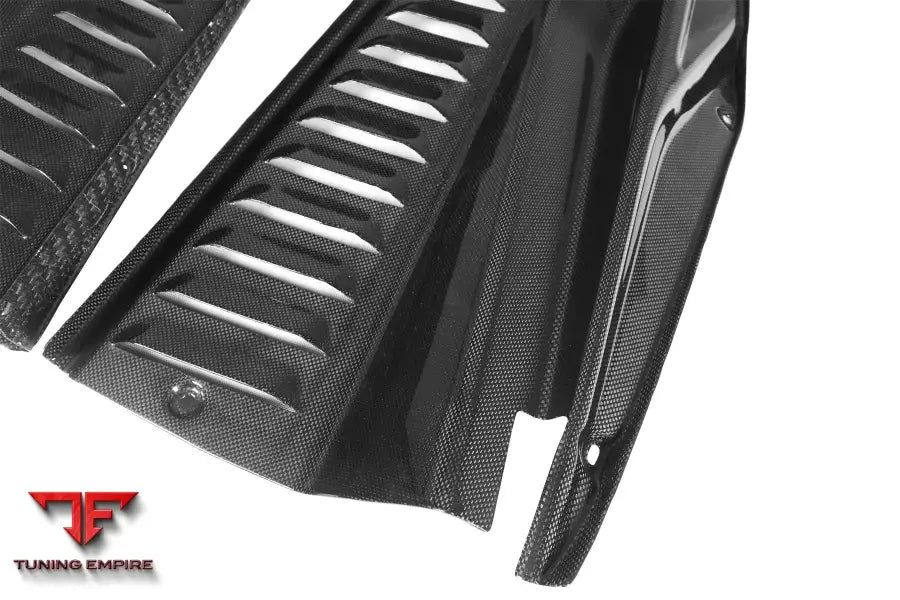 FERRARI 458 COUPE & SPECIALE DRY CARBON FIBER ENGINE BAY PANELS BSD