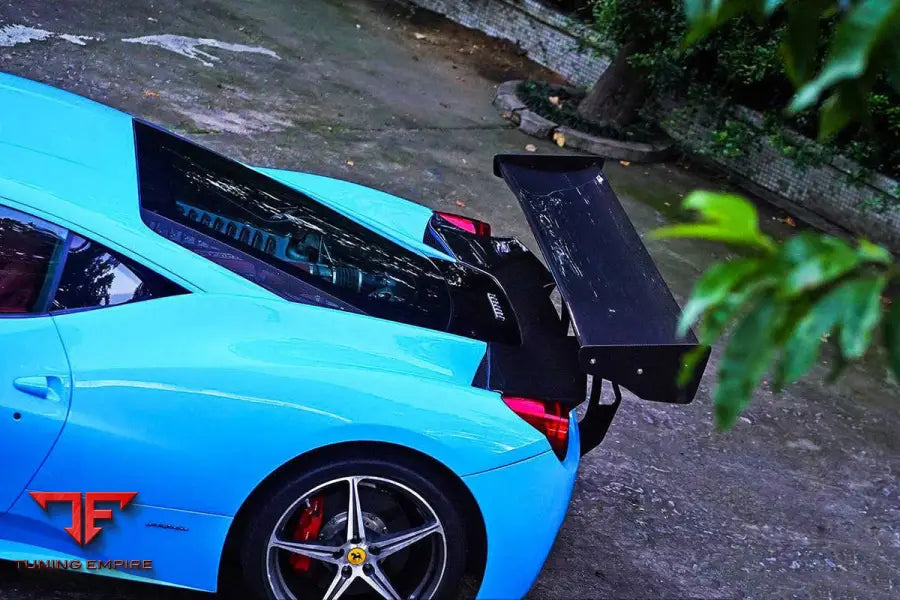 FERRARI 458 COUPE SPIDER SR STYLE REAR WING SPOILER BSD