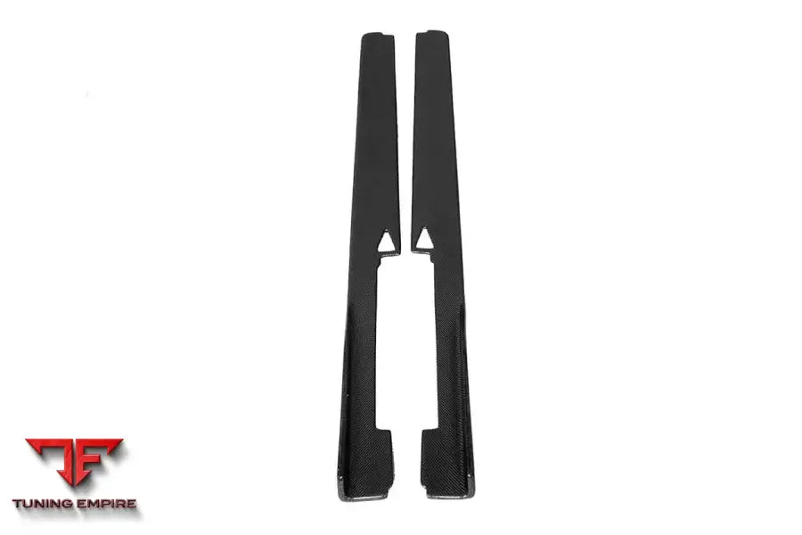 FERRARI 458 COUPE & SPYDER AV STYLE CARBON FIBER SIDE SKIRTS UNDER BOARD BSD