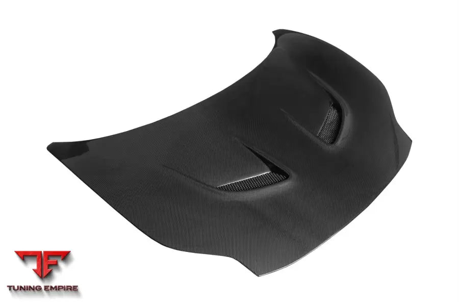 FERRARI 458 COUPE & SPYDER BKSS STYLE CARBON FIBER HOOD AND PARTIAL CARBON FIBER FRONT BUMPER BSD