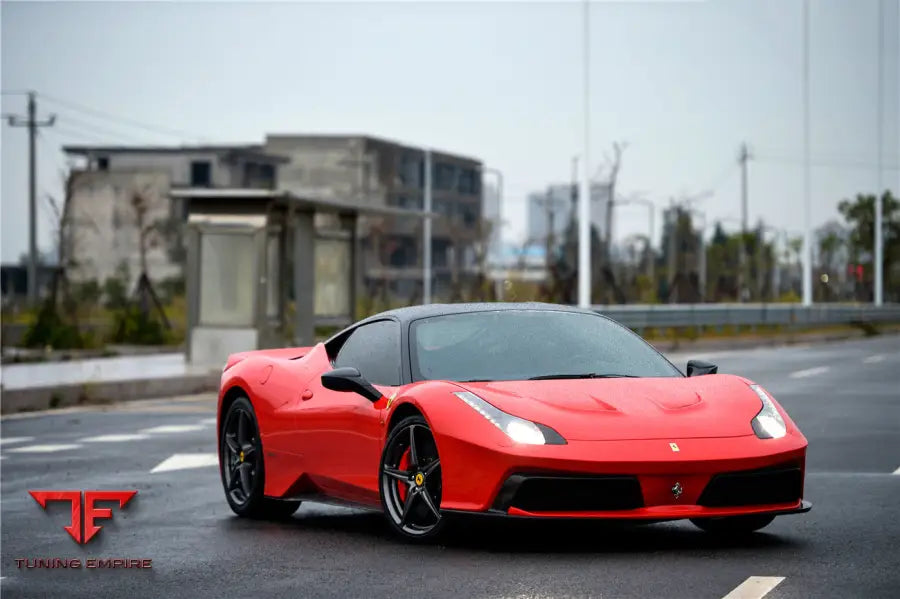 FERRARI 458 COUPE & SPYDER BKSS STYLE SIDE SKIRTS BSD