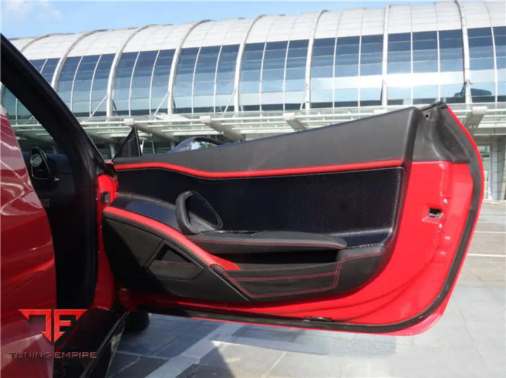 FERRARI 458 COUPE SPYDER CARBON FIBER DOOR PANEL INTERIOR BSD