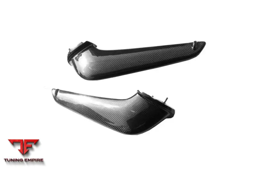 FERRARI 458 COUPE SPYDER CARBON FIBER FRONT CANARDS BSD