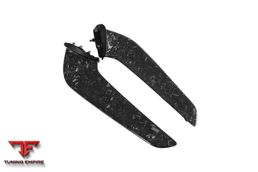 FERRARI 458 COUPE SPYDER CARBON FIBER FRONT CANARDS BSD