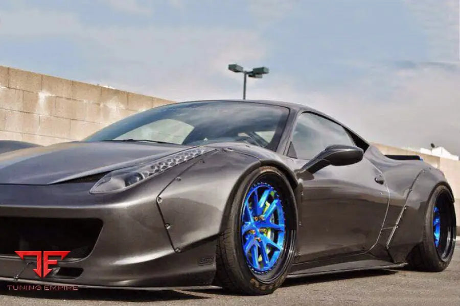 FERRARI 458 COUPE SPYDER DE STYLE AERO FULL BODY KIT BSD