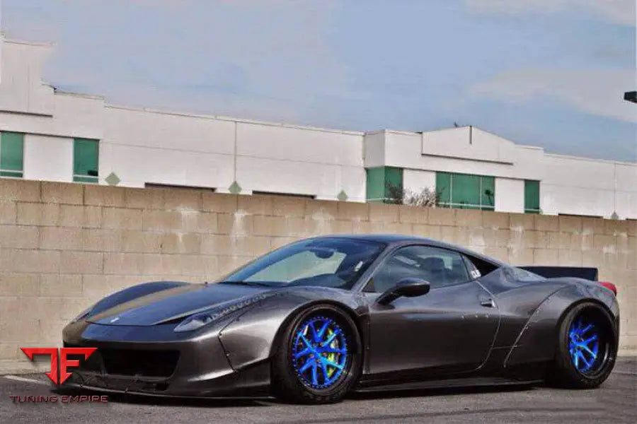 FERRARI 458 COUPE & SPYDER DE STYLE WIDE FENDER FLARE BSD