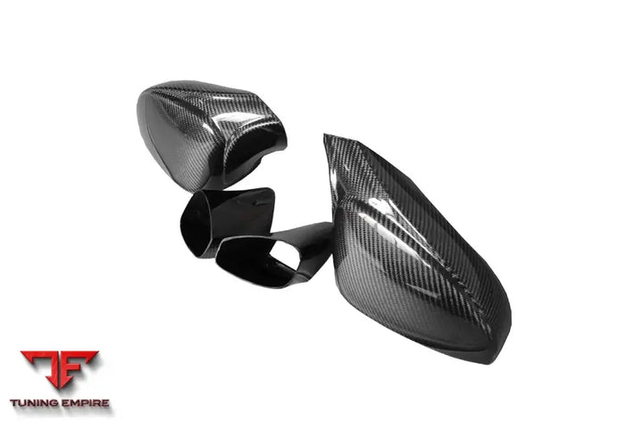 FERRARI 458 COUPE SPYDER SPECIALE DRY CARBON FIBER MIRROR HOUSING REPALCEMENT BSD