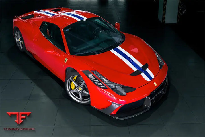 FERRARI 458 COUPE & SPYDER SPECIALE STYLE FRONT BUMPER BSD