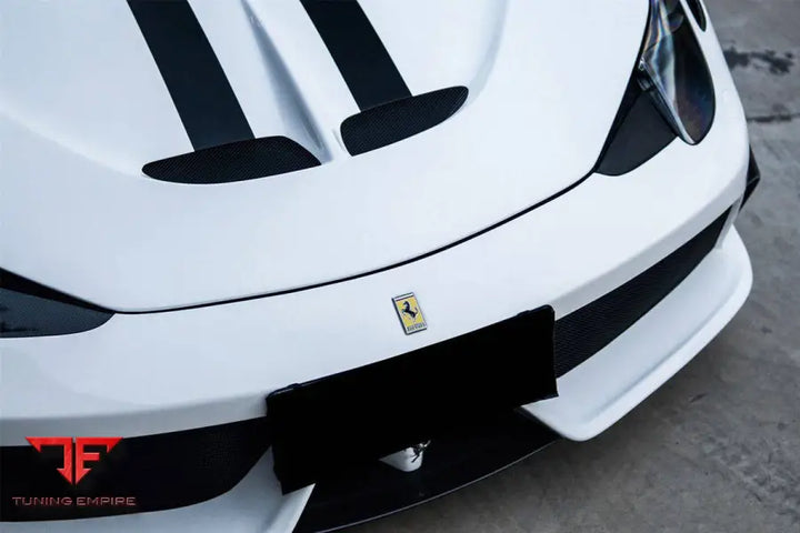 FERRARI 458 COUPE SPYDER SPECIALE STYLE FRONT BUMPER BSD