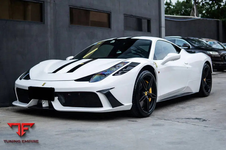 FERRARI 458 COUPE SPYDER SPECIALE STYLE FRONT BUMPER BSD