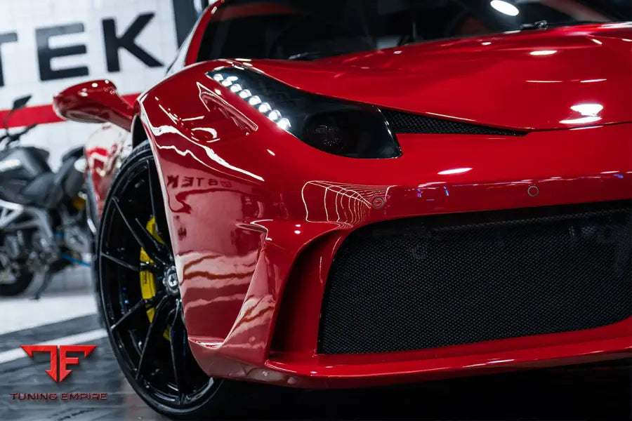 FERRARI 458 COUPE & SPYDER SPECIALE STYLE FRONT BUMPER BSD
