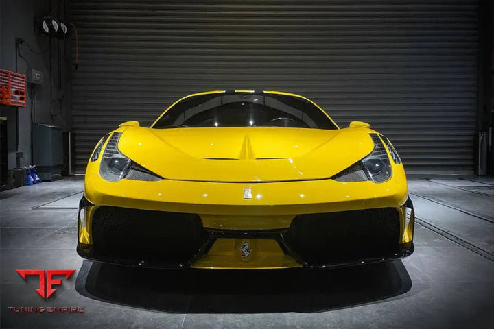 FERRARI 458 COUPE SPYDER SPECIALE STYLE FRONT BUMPER BSD