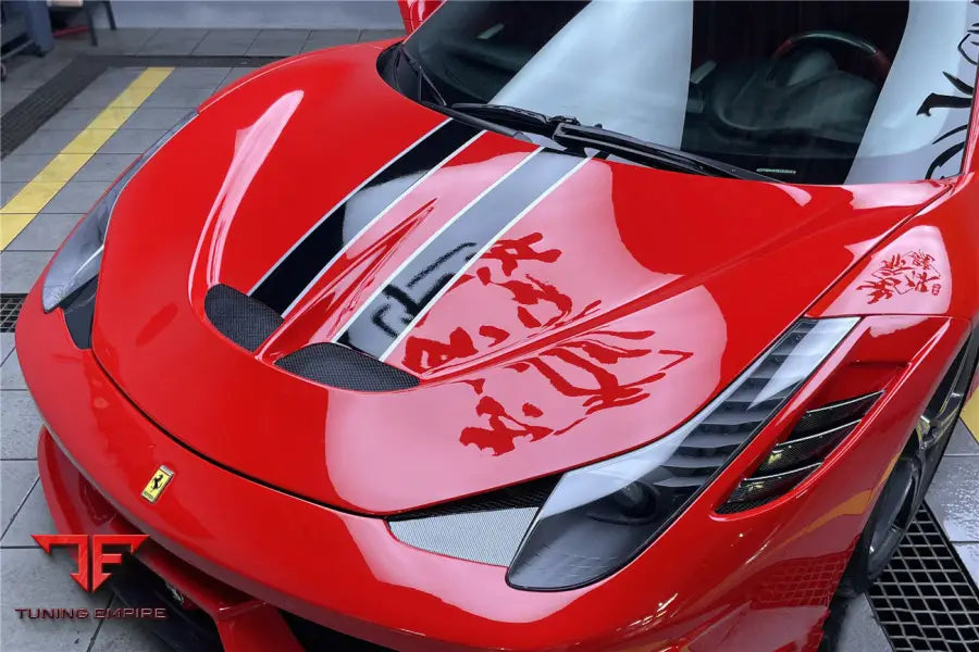 FERRARI 458 COUPE SPYDER SPECIALE STYLE HOOD BSD