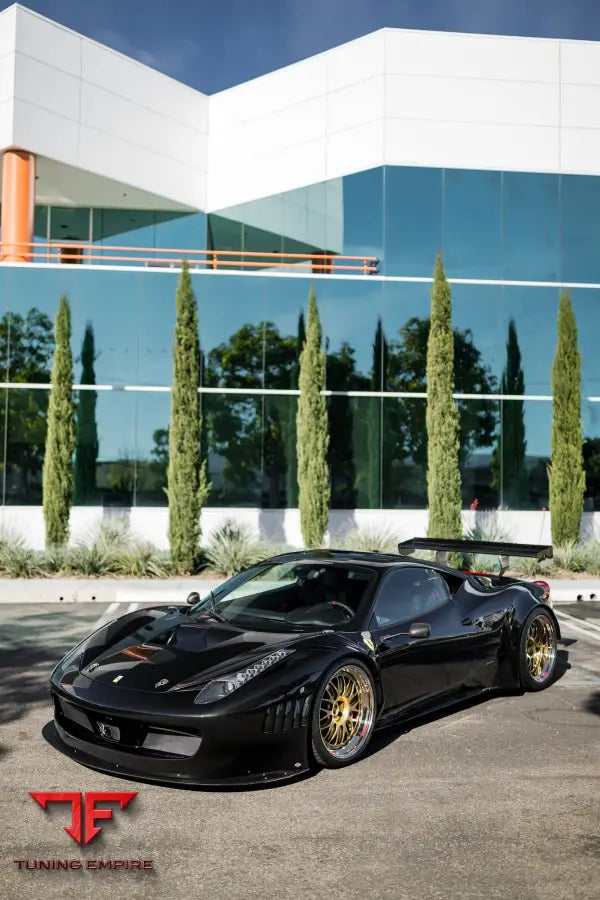 FERRARI 458 FORGED WHEELS AND EXHAUST SYSTEM