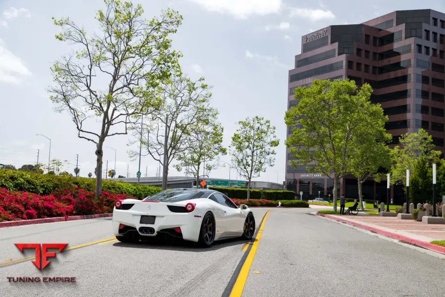 FERRARI 458 FORGED WHEELS AND EXHAUST SYSTEM