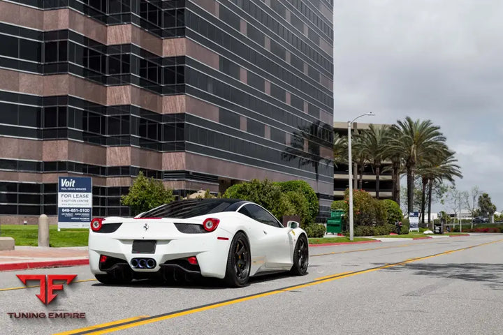 FERRARI 458 FORGED WHEELS AND EXHAUST SYSTEM