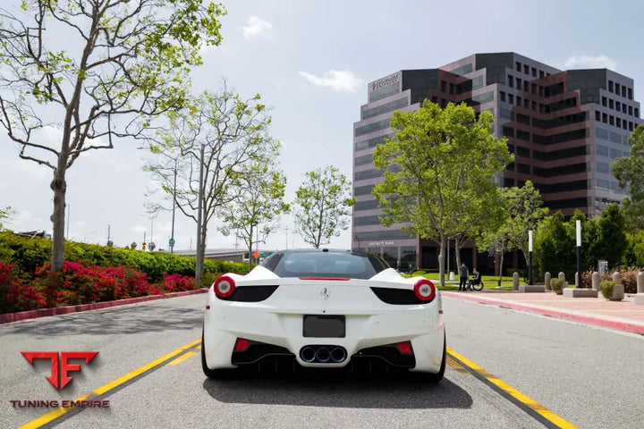 FERRARI 458 FORGED WHEELS AND EXHAUST SYSTEM