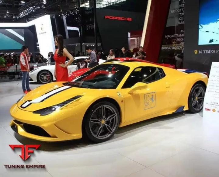 FERRARI 458 ITALIA CARBON FIBER FRONT BONNET HOOD