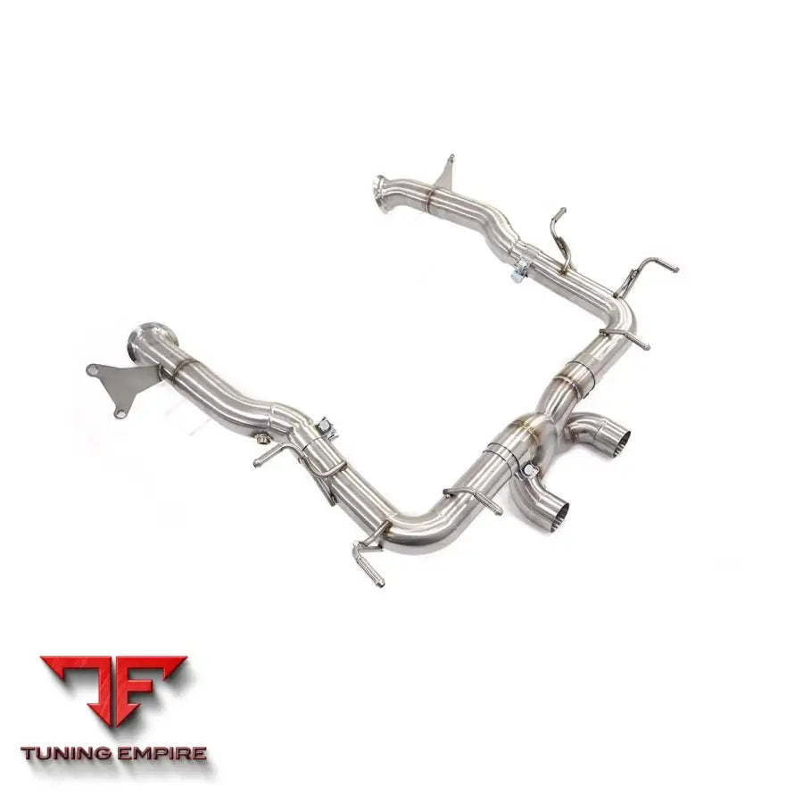FERRARI 458 ITALIA STAINLESS STEEL RAZOR EXHAUST