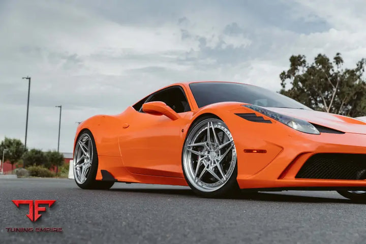 FERRARI 458 SPECIALE FORGED WHEELS AND EXHAUST SYSTEM