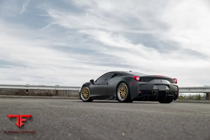 FERRARI 458 SPECIALE FORGED WHEELS AND EXHAUST SYSTEM