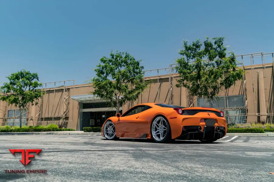 FERRARI 458 SPECIALE FORGED WHEELS AND EXHAUST SYSTEM