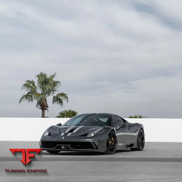 FERRARI 458 SPECIALE FORGED WHEELS AND EXHAUST SYSTEM