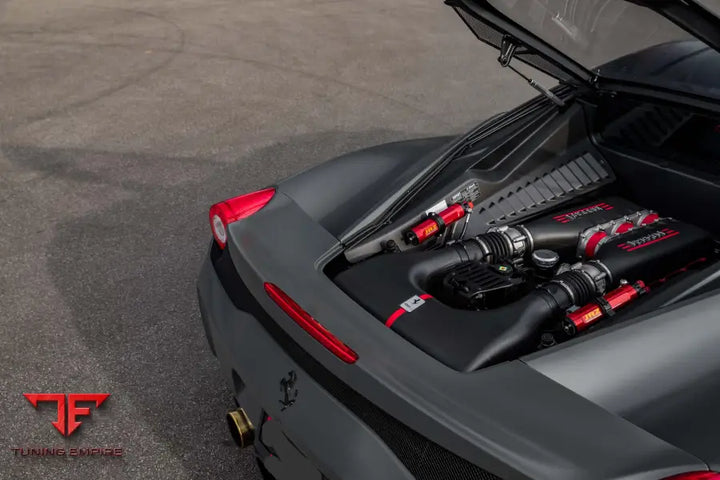 FERRARI 458 SPECIALE FORGED WHEELS AND EXHAUST SYSTEM